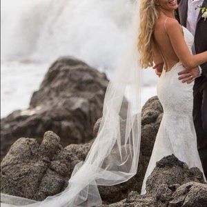 Katie May Poipu Dress, backless lace wedding dress